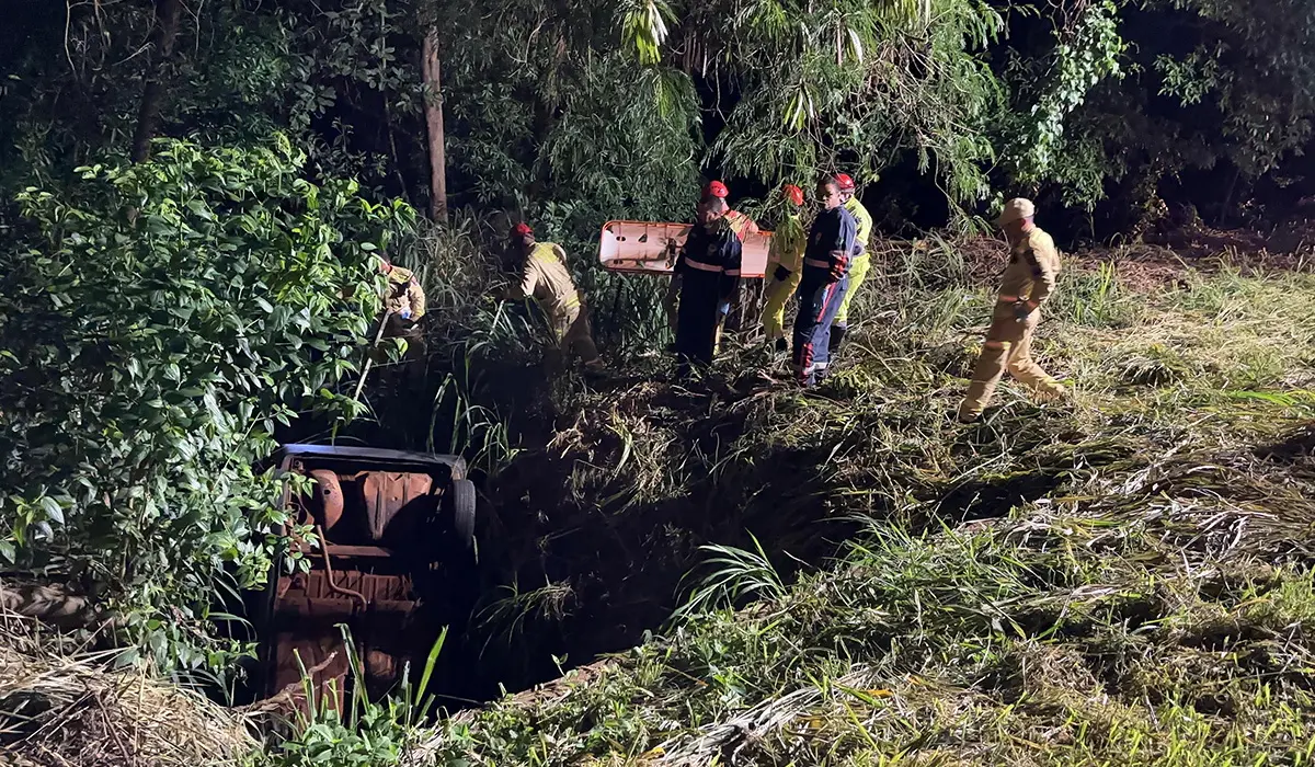 Mulher de 44 anos perde a v1d4 em capotamento na BR 369