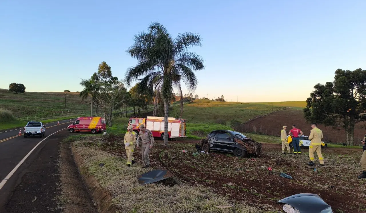 Morador de Santa Amélia Perde a Vid4 em Acidente na PR-436 Entre Bandeirantes e Abatiá