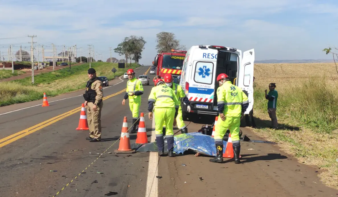 Motociclista de Itambaracá Morre em Acidente na BR 369, em Santa Mariana