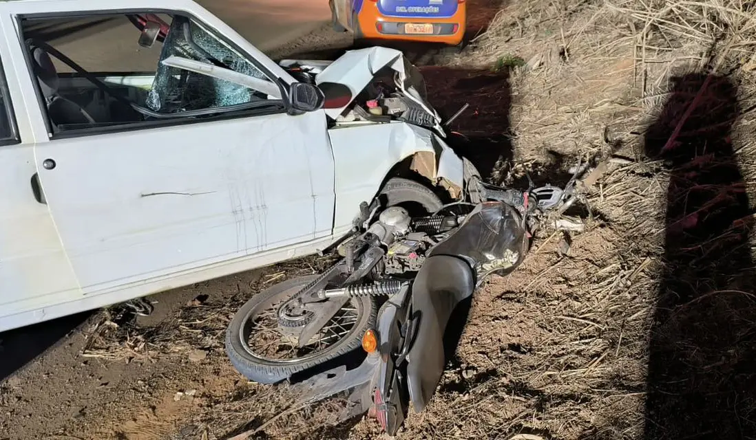 Motociclista de Andirá morre em grave acidente na BR-369, em Bandeirantes