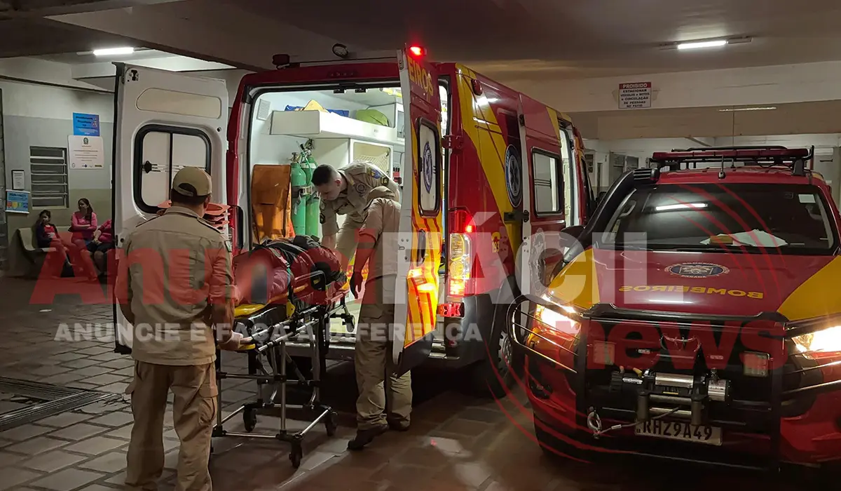 Adolescente de 17 anos é vítima de bala perdida na área central de Cornélio Procópio