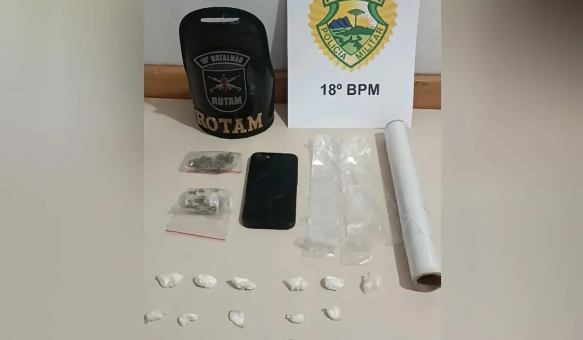 Dois homens são presos por tráfico de drogas em Cornélio Procópio