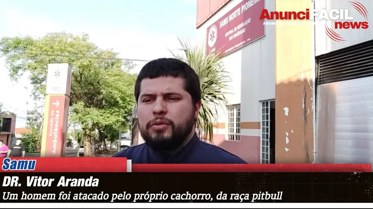 Homem é m0rdid0 pelo próprio cão durante alimentação em Cornélio Procópio