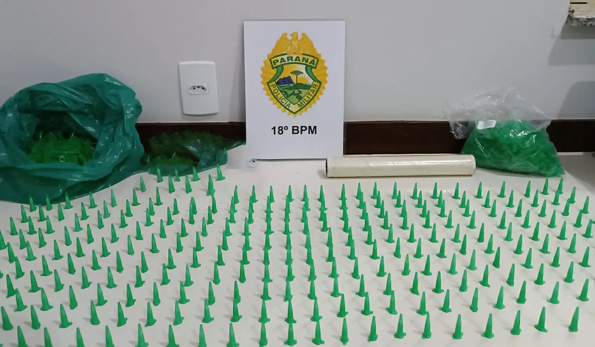 Polícia apreende 147 pinos de cocaína em São Sebastião da Amoreira