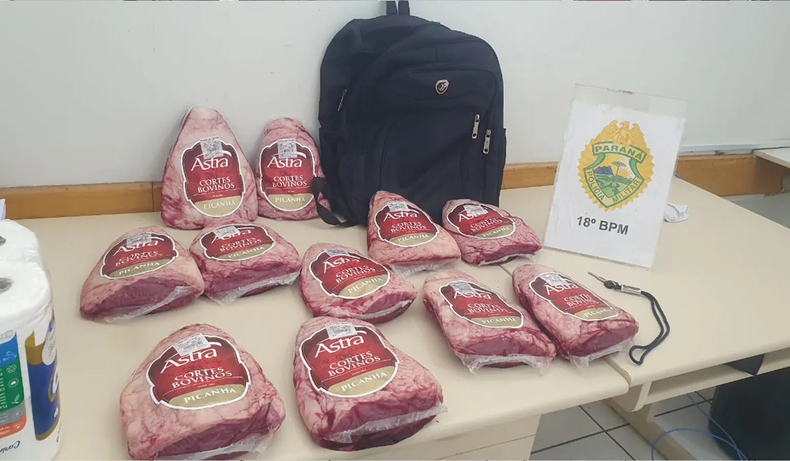 Homem é Preso por Furto de Picanha e desacato em Supermercado em Cornélio Procópio