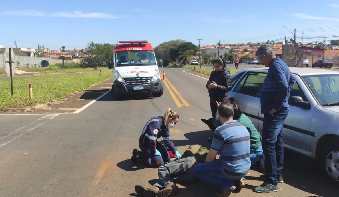 Colisão na BR-369 conecido Trevo do Panorama em Cornélio Procópio Deixa Condutor Ferido