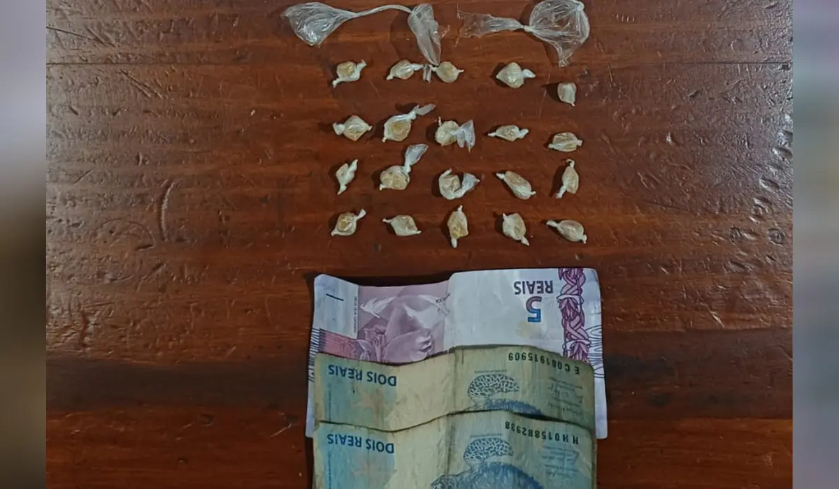 Homem é preso com 20 porções de crack em Bandeirantes
