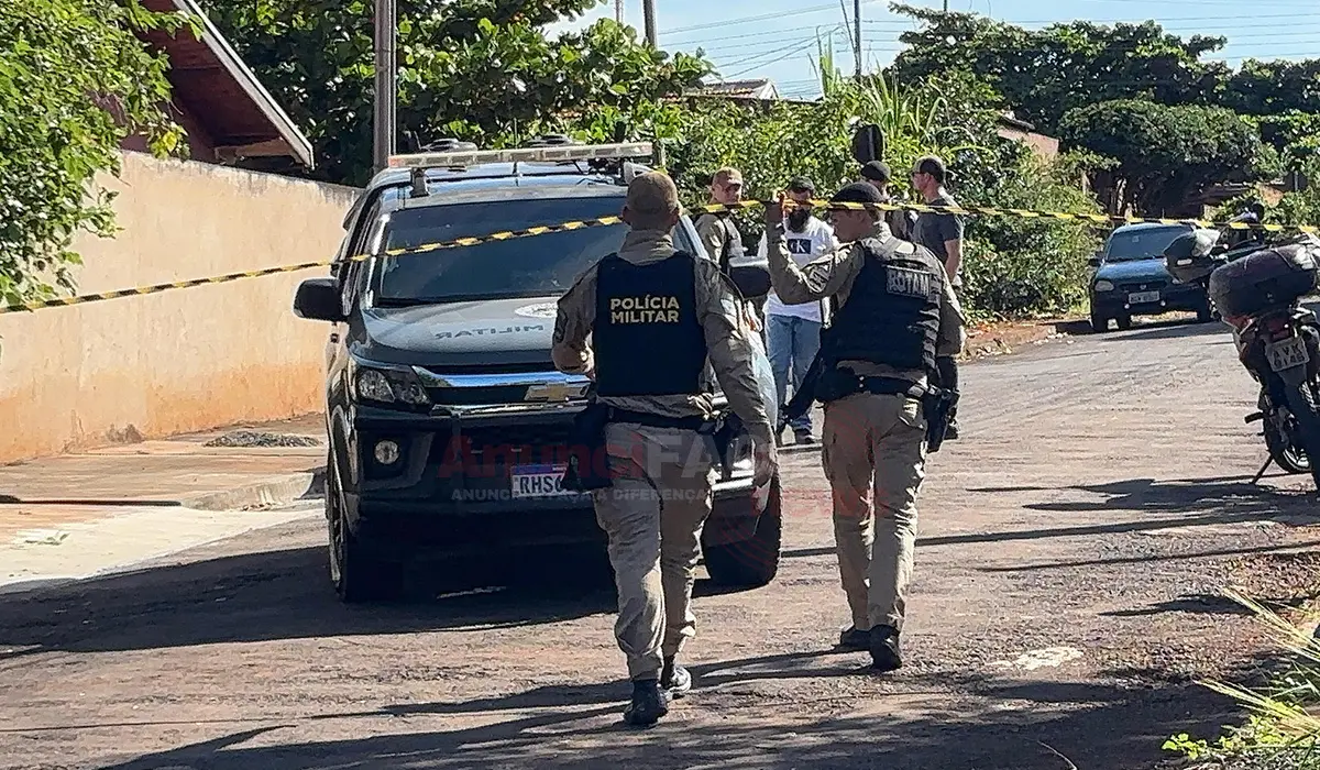 Homicídio em Nova Fátima: Homem é morto a tiros e suspeito é preso com armas e munições