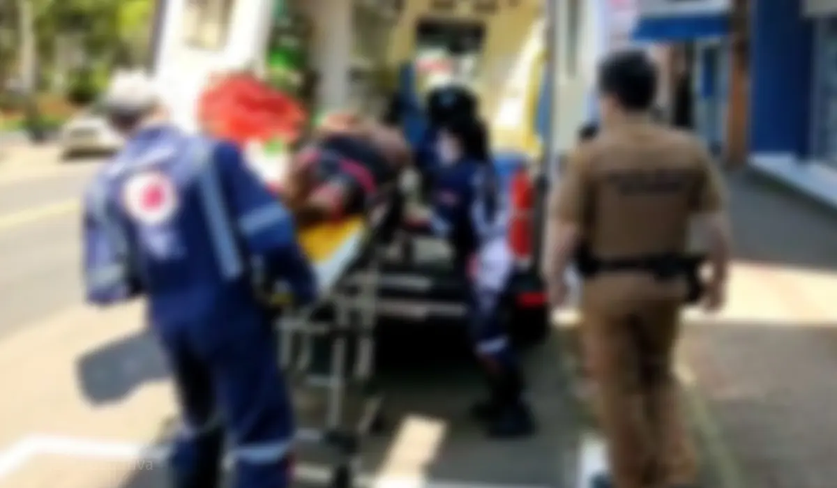 Mulher é agredida pelo companheiro e socorrida pelo SAMU em Cornélio Procópio