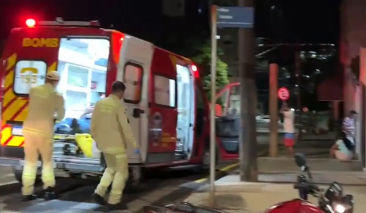 Motociclista Fica Ferido em Colisão com Carro no Centro de Cornélio Procópio